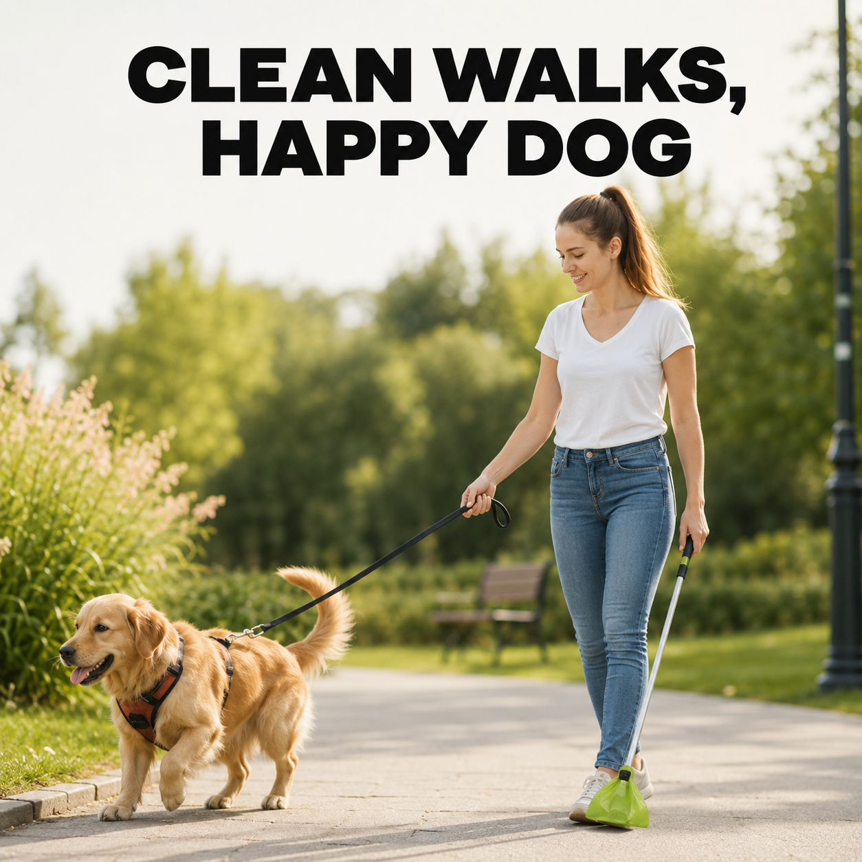 Happy Tusk™ Pet Poop Scooper – Keep Hands Clean & Walks Stress-Free
